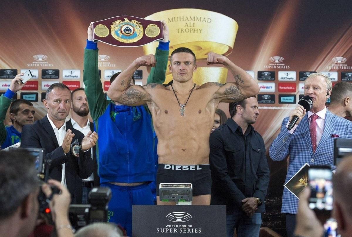 Усик хоче завоювати всі пояси у надважкій вазі Усик хоче завоювати всі пояси у надважкій вазі