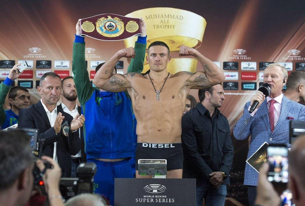 Усик хочет завоевать все пояса в супертяжелом весе