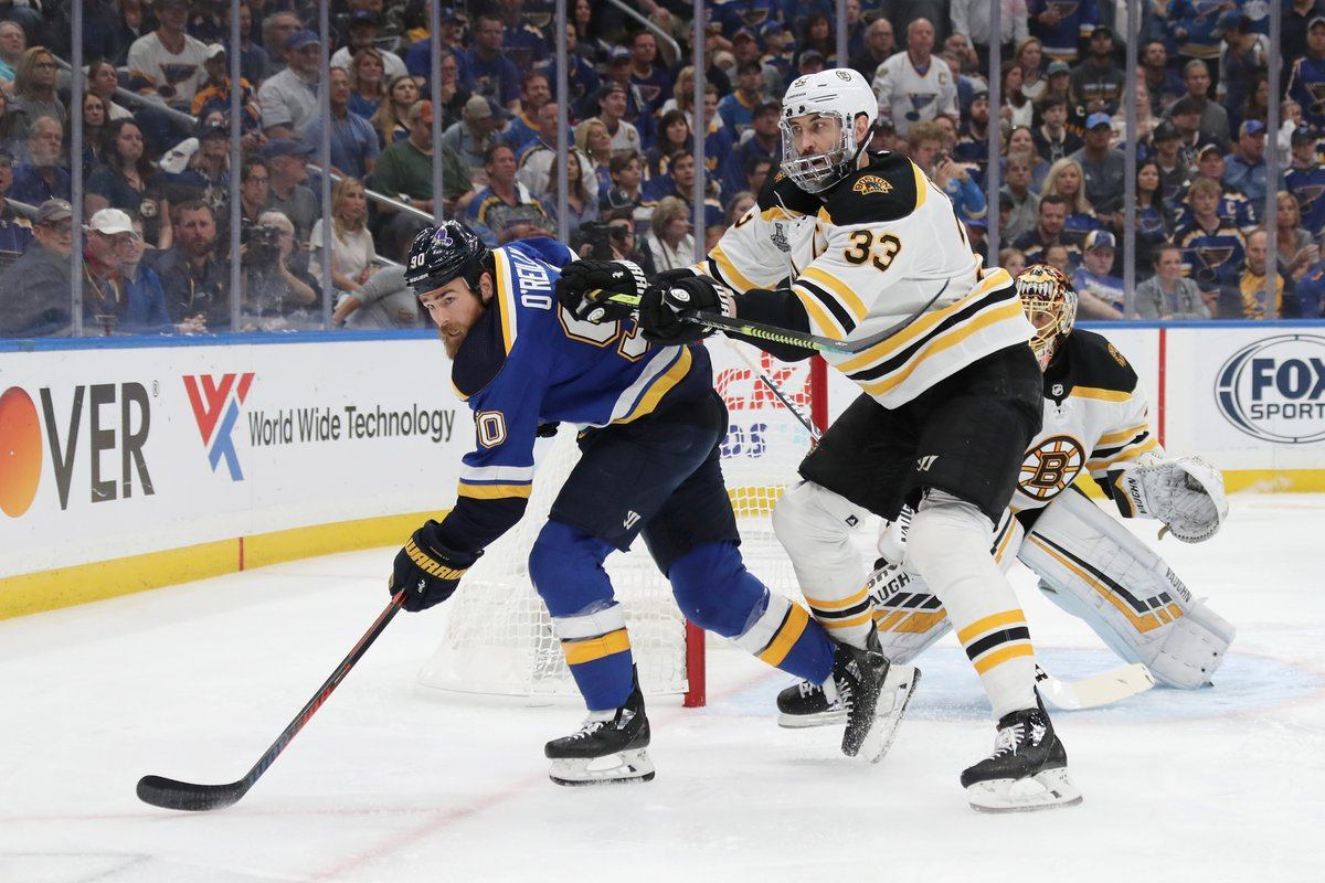 "Бостон" не позволил "Сент-Луису" выиграть Кубок Стэнли, одержав разгромную победу: видео