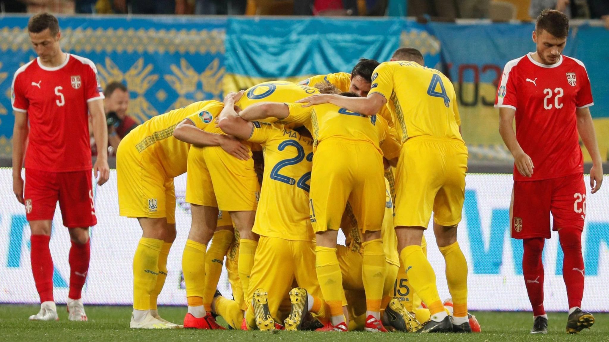 Збірна України суттєво покращила позицію в оновленому рейтингу ФІФА
