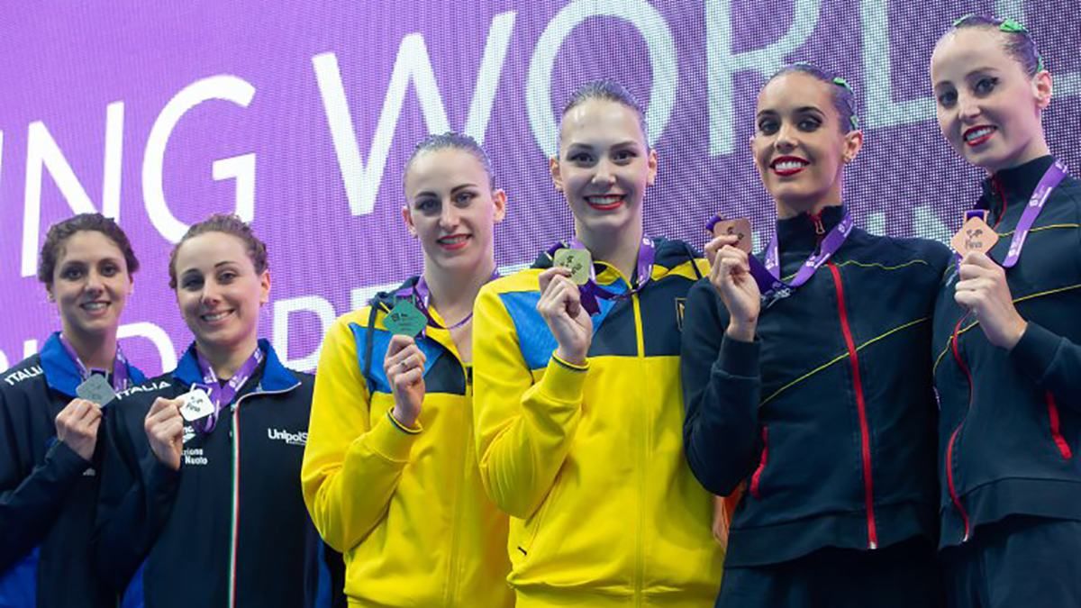 Украинки завоевали золотые медали на Суперфинале Мировой серии FINA по артистическому плаванию