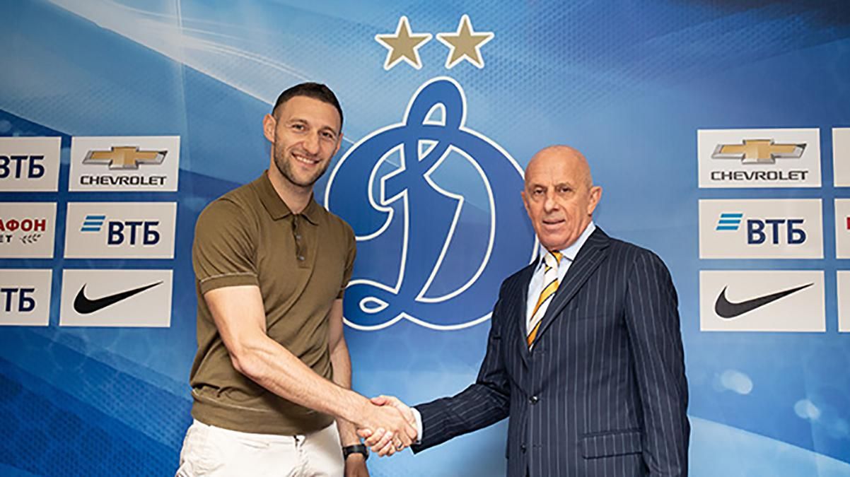 Защитник сборной Украины перешел в московское "Динамо" Защитник сборной Украины перешел в московское "Динамо"