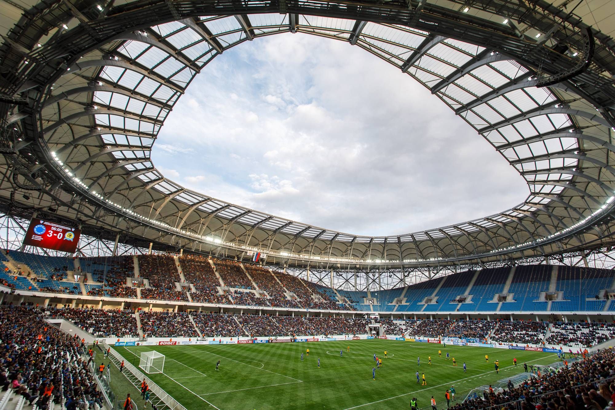 В Росії розграбували стадіон, який приймав матчі ЧС-2018