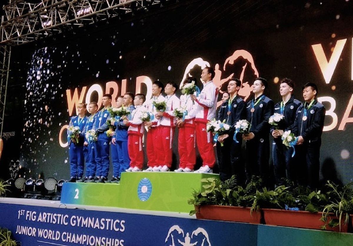 Юніорська збірна України взяла срібло на ЧС зі спортивної гімнастики Юніорська збірна України взяла срібло на ЧС зі спортивної гімнастики