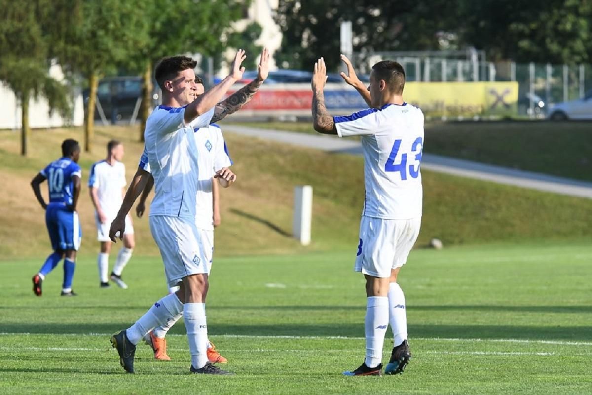 "Динамо" с новичками в составе провело первый товарищеский матч на сборах "Динамо" с новичками в составе провело первый товарищеский матч на сборах