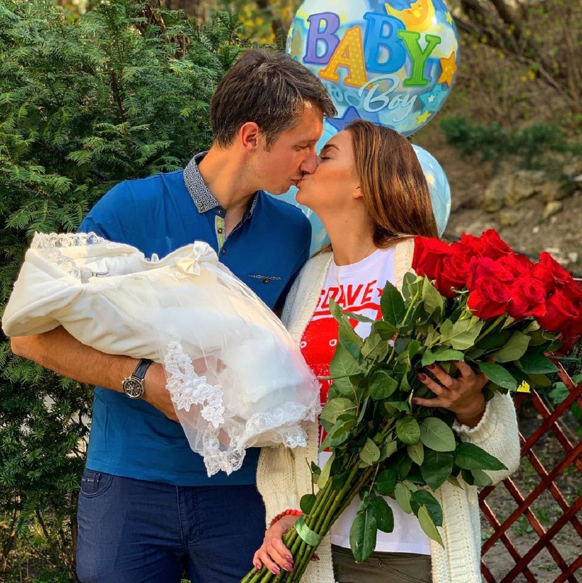 Легендарные Ребров и Стаховский стали кумовьями: фото Легендарные Ребров и Стаховский стали кумовьями: фото