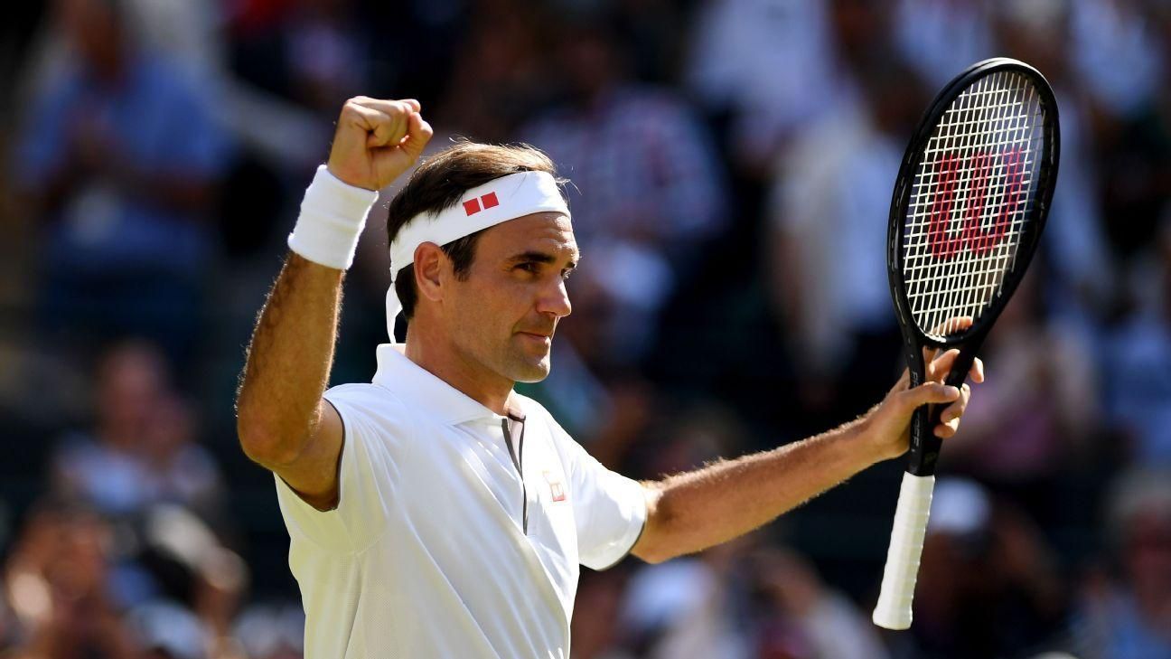 Роджер Федерер и Рафаэль Надаль сыграют в полуфинале Уимблдона Роджер Федерер и Рафаэль Надаль сыграют в полуфинале Уимблдона