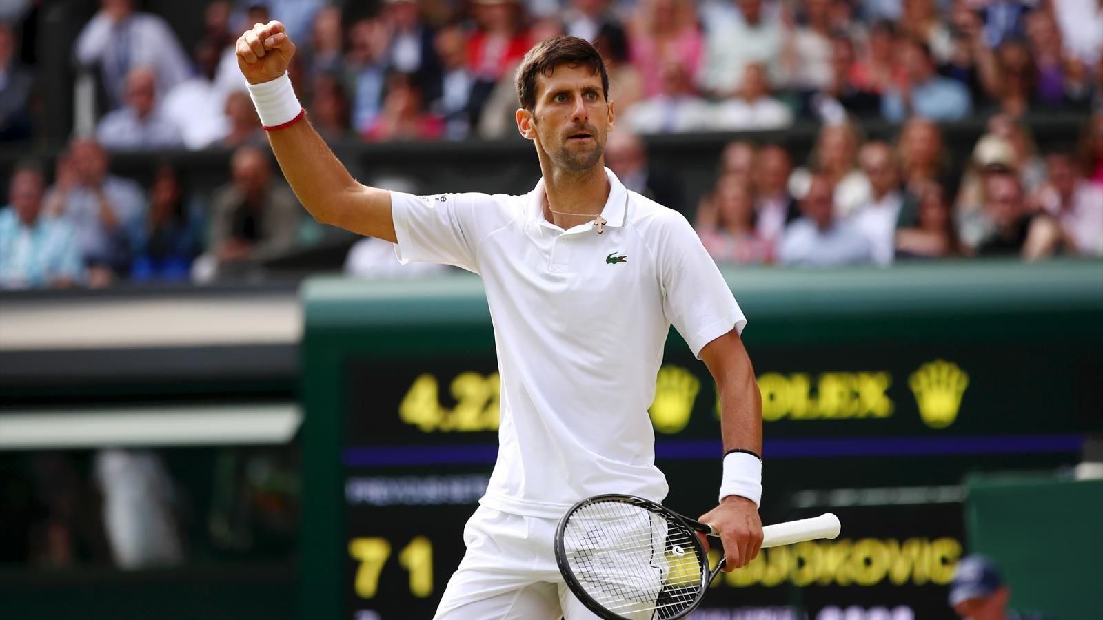 Джокович обіграв Федерера і став п'ятикратним чемпіоном Вімблдону: відео Джокович обіграв Федерера і став п'ятикратним чемпіоном Вімблдону: відео