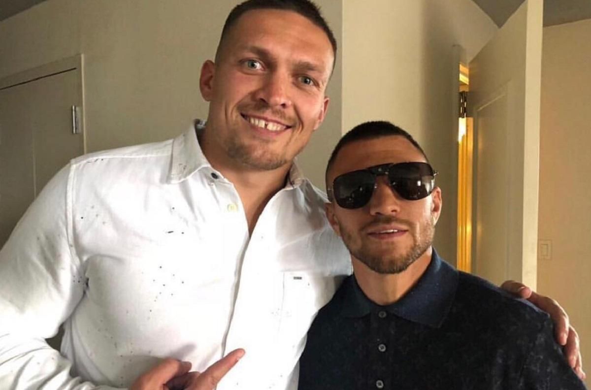 Ломаченко та Усик винайшли новий вид спорту, схрестивши бокс з футболом: відео Ломаченко та Усик винайшли новий вид спорту, схрестивши бокс з футболом: відео