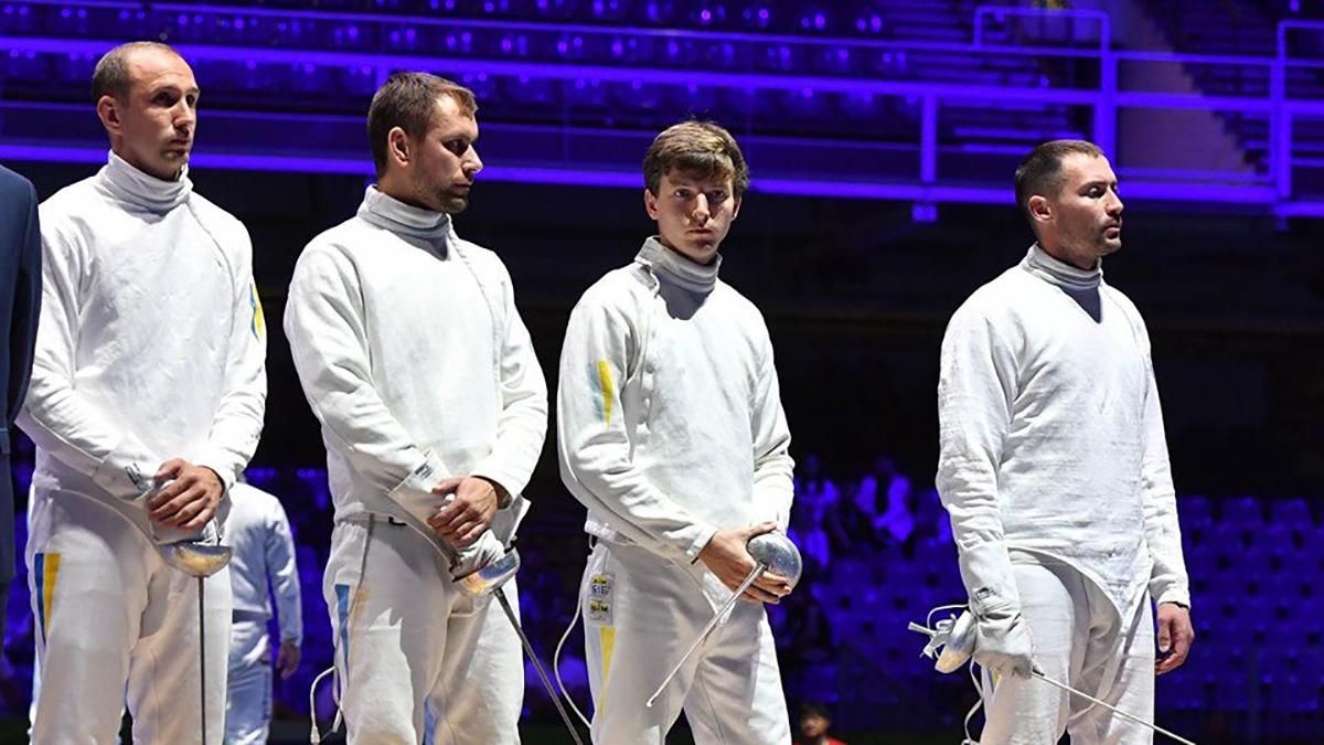Збірна України з фехтування на шпагах вийшла у фінал Чемпіонату світу Збірна України з фехтування на шпагах вийшла у фінал Чемпіонату світу