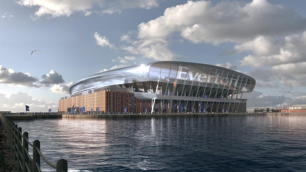 Англійський "Евертон" презентував неймовірний дизайн нового стадіону: фото та відео