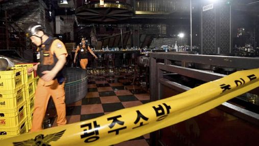 У Південній Кореї під час чемпіонату світу обвалилася конструкція в нічному клубі: є загиблі