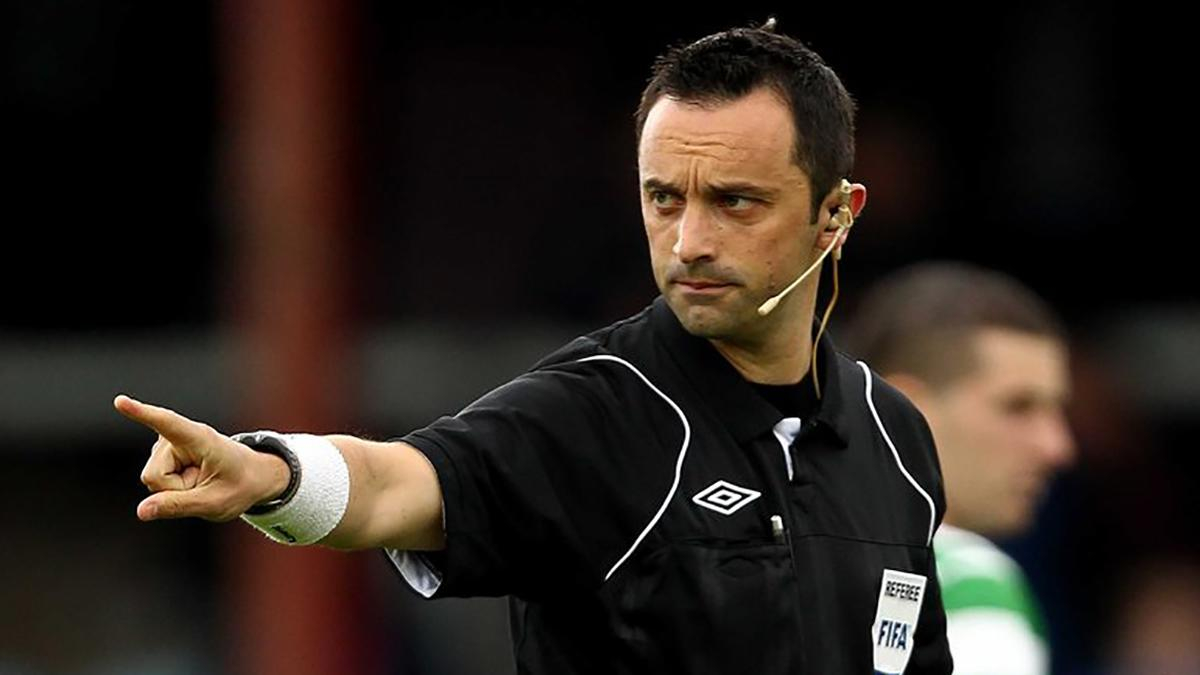 Арбитр, работавший на историческом матче сборной Украины, обслужит игру "Зари" в Лиге Европы