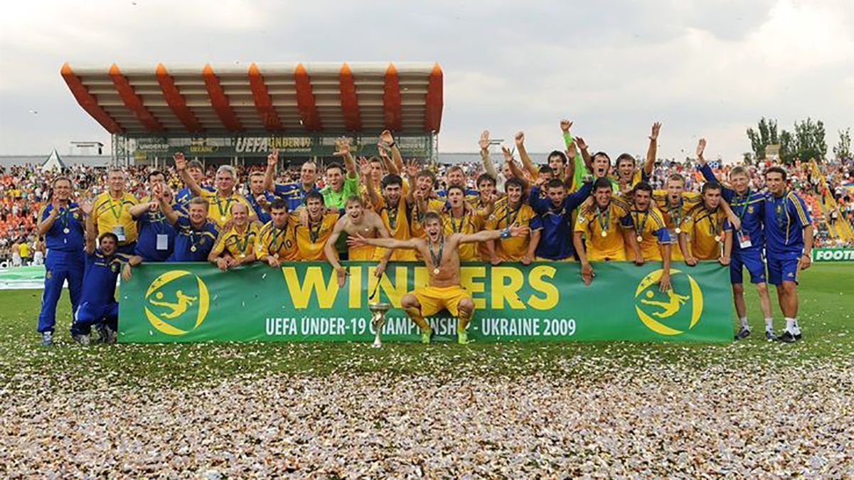 День в історії: 10 років перемозі юнацької збірної України на Чемпіонаті Європи