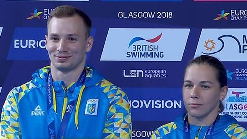 Українці виграли золото зі стрибків у воду на Чемпіонаті Європи у Києві