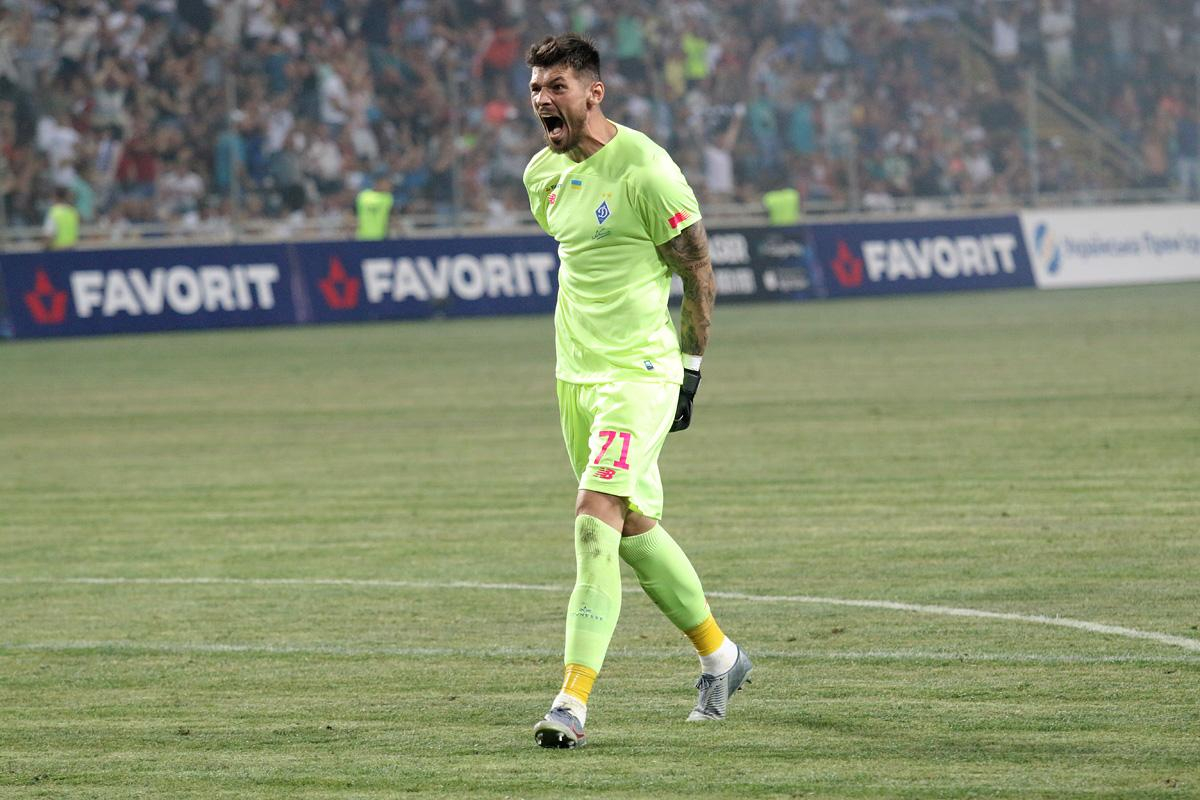 Бойко стал лучшим игроком "Динамо" в матче с "Брюгге" по данным InStat