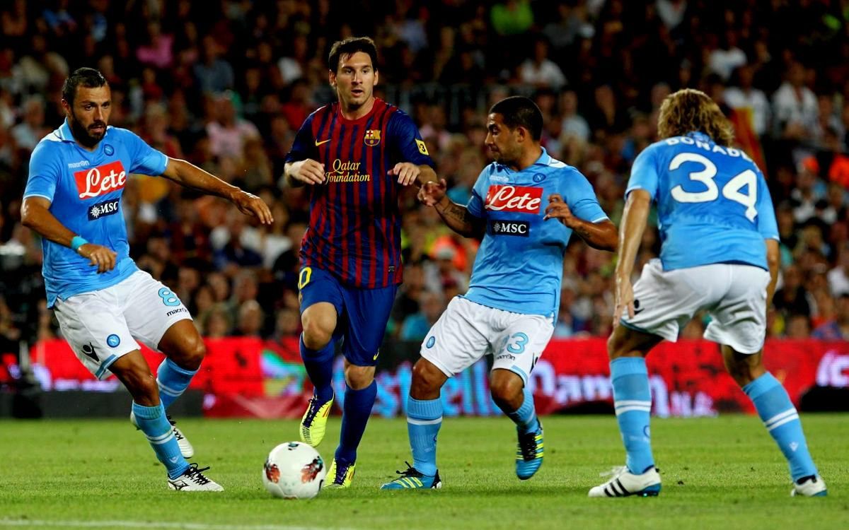 "Барселона" вирвала перемогу у "Наполі" в товариському матчі: відео "Барселона" вирвала перемогу у "Наполі" в товариському матчі: відео