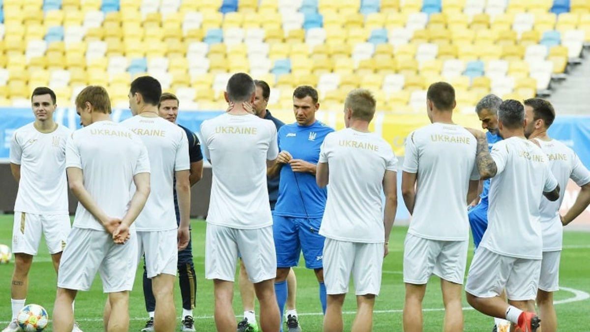 Збірна України буде готуватися до матчу з Литвою на полі зі штучним газоном