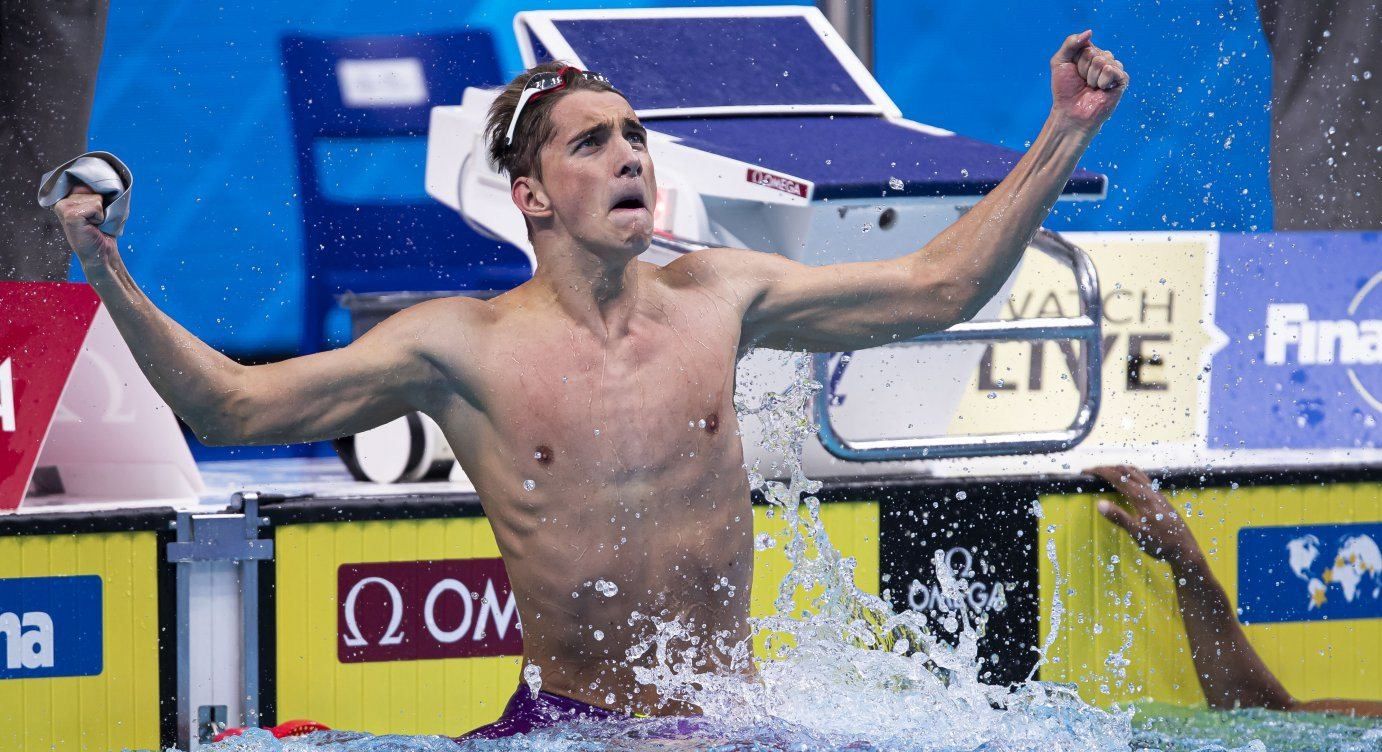 Українець Бухов став чемпіоном світу з плавання, випередивши суперника на 0,01 секунди