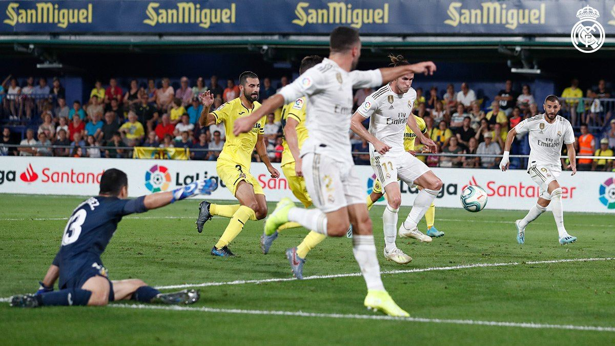 "Реал "вырвал ничью против" Вильяреала " благодаря дублю Бейла, получившему красную карту: видео