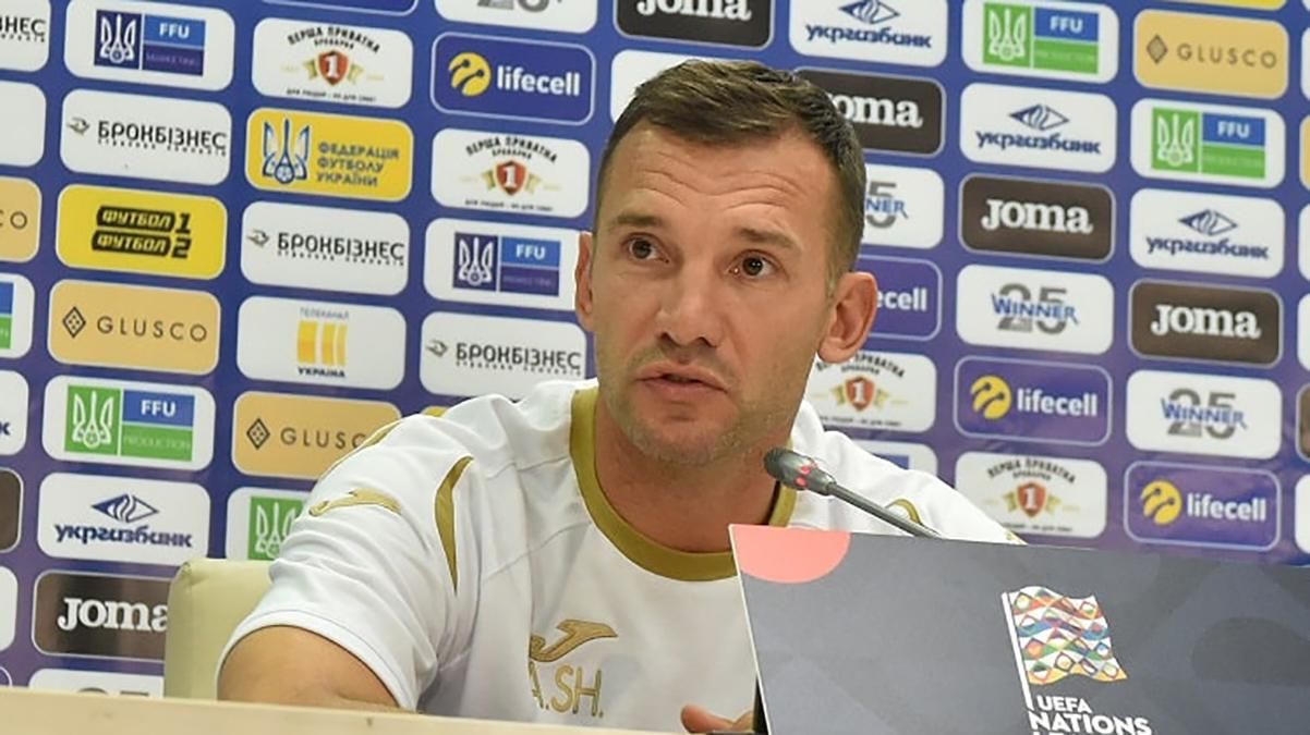 Шевченко оценил состояние сборной перед матчем с Литвой