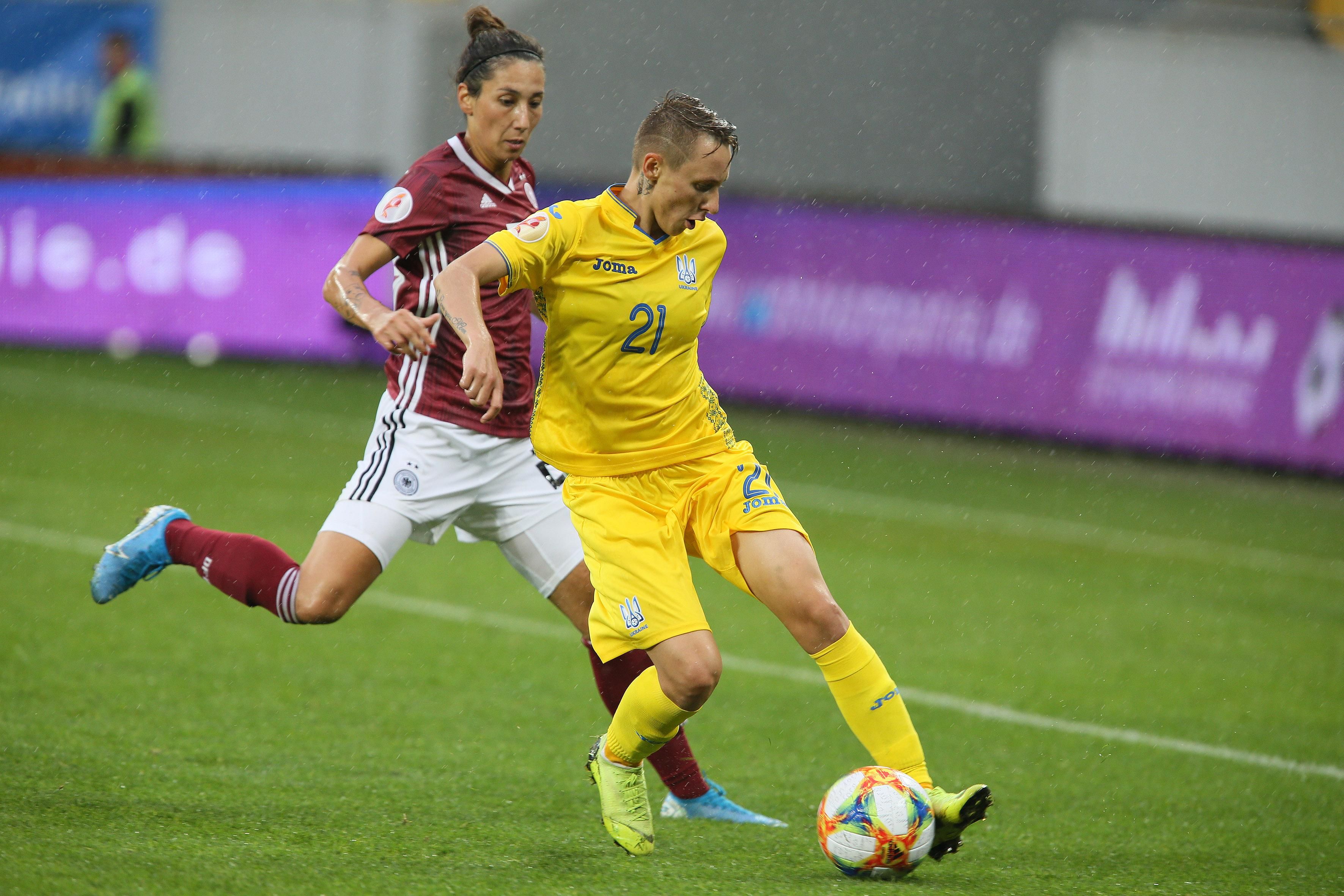 Україна зазнала принизливої поразки від Німеччини, пропустивши 8 голів у відборі на жіночий Євро