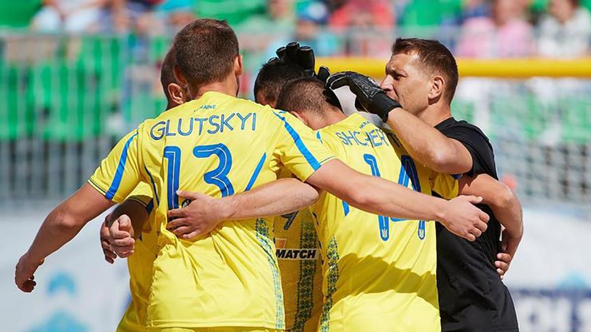 Сборная Украины по пляжному футболу заняла седьмое место в Суперфинале Евролиги