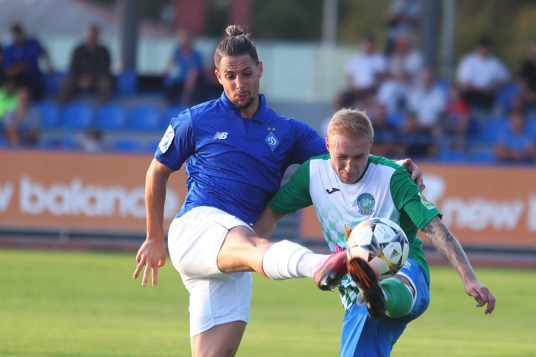 "Динамо" одержало первую победу под руководством Михайличенко: видео "Динамо" одержало первую победу под руководством Михайличенко: видео