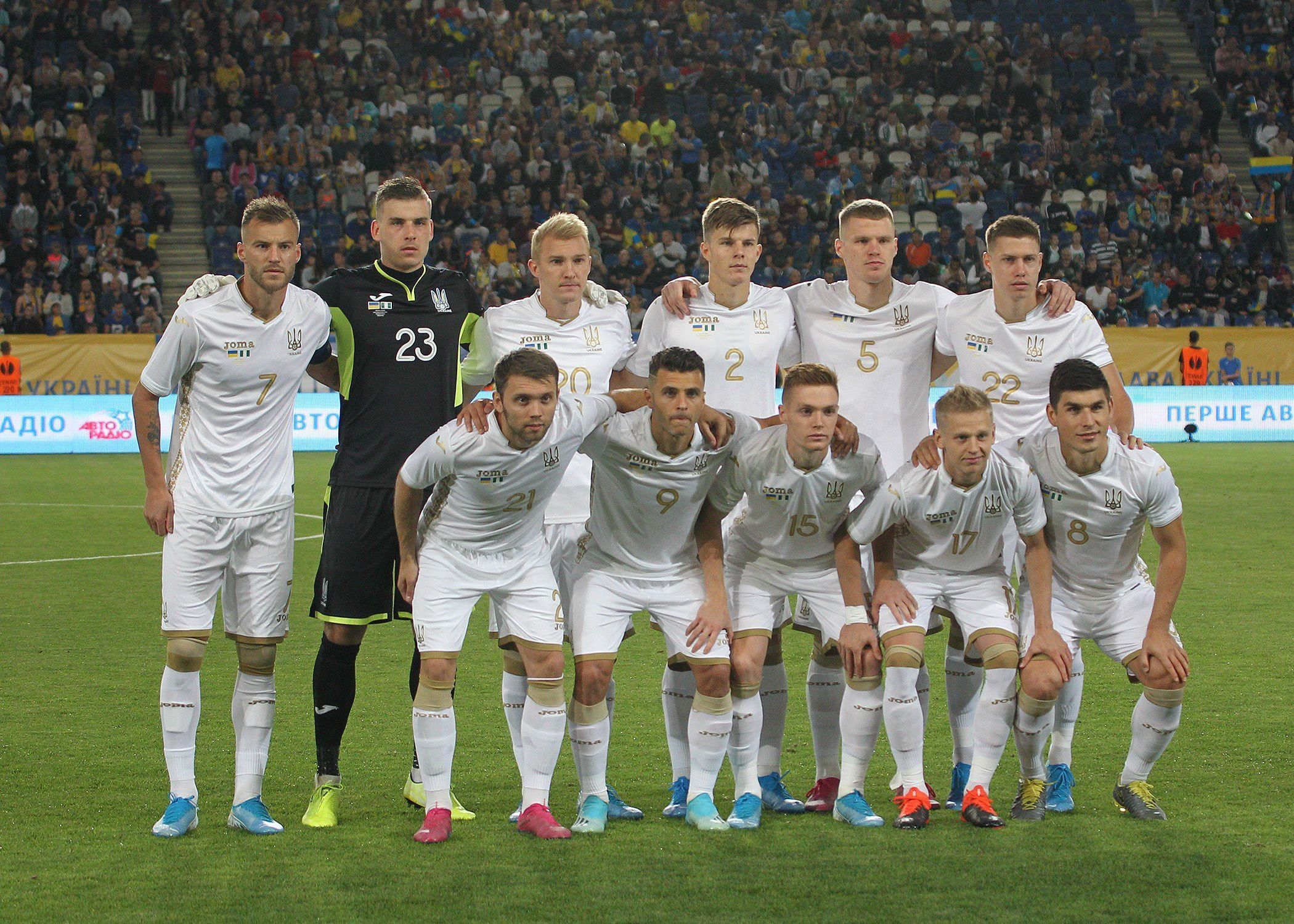 Украина в третий раз в истории избежала поражения, проигрывая со счетом 0:2