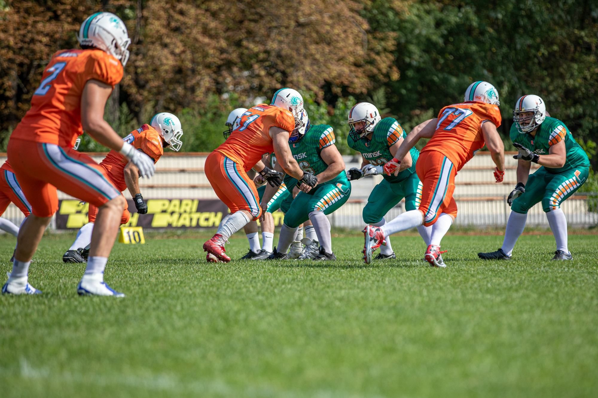 У Києві відбувся міжнародний матч з американського футболу У Києві відбувся міжнародний матч з американського футболу