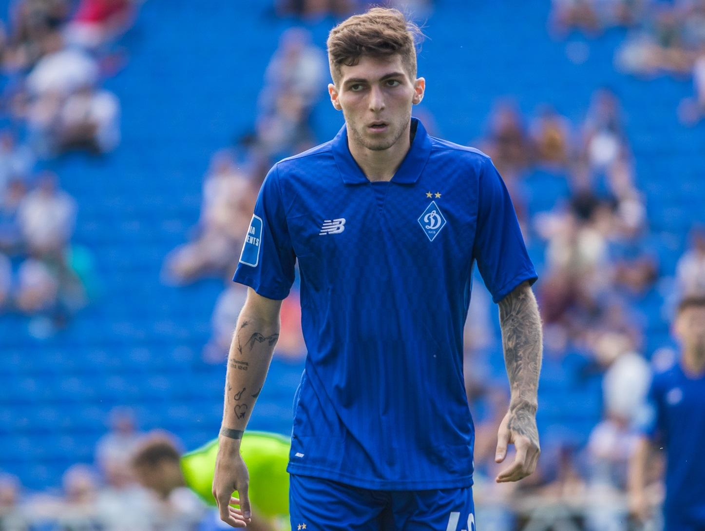 Киевское "Динамо" объявило заявку на Юношескую Лигу УЕФА: в заявке футболист первой команды