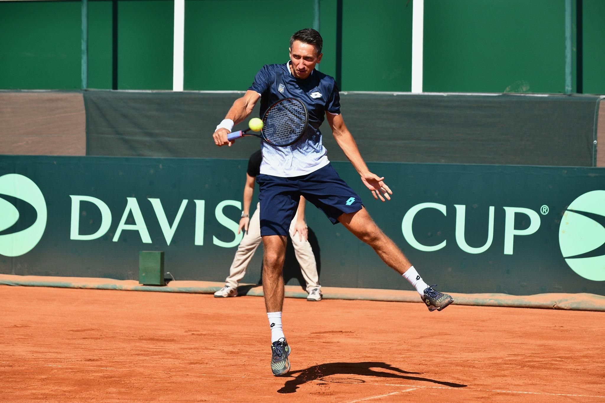 Кубок Девіса: Стаховський врятував Україну від поразки в протистоянні з Угорщиною Кубок Девіса: Стаховський врятував Україну від поразки в протистоянні з Угорщиною