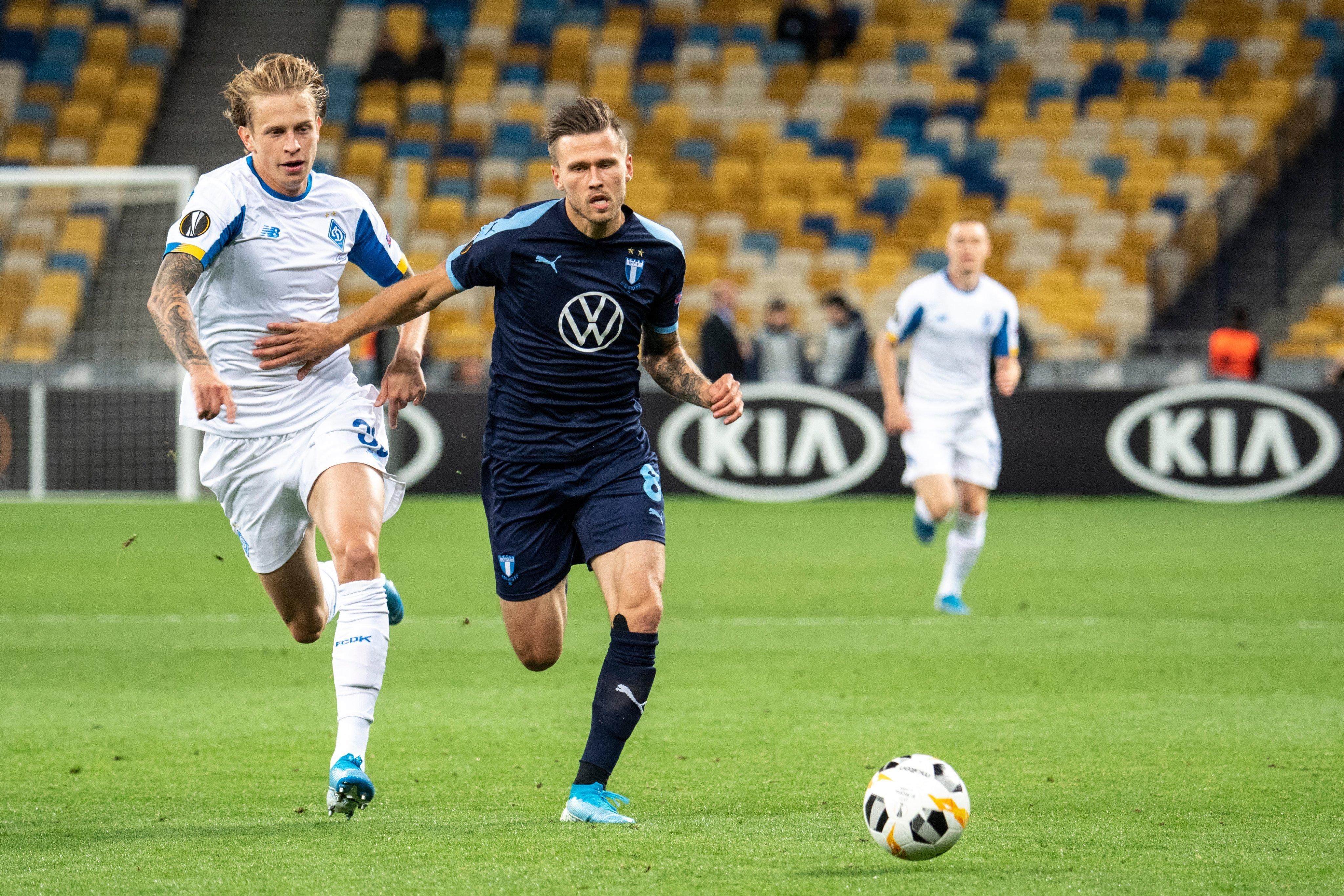 Защитник "Динамо" Шабанов попал в сборную недели Лиги Европы по данным WhoScored