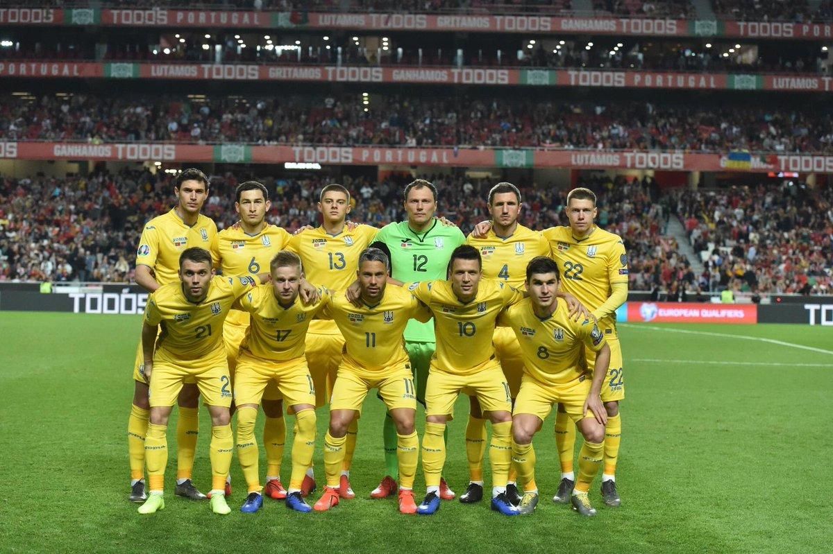 Шевченко оголосив склад збірної України на матчі відбору до Євро-2020 проти Португалії та Литви