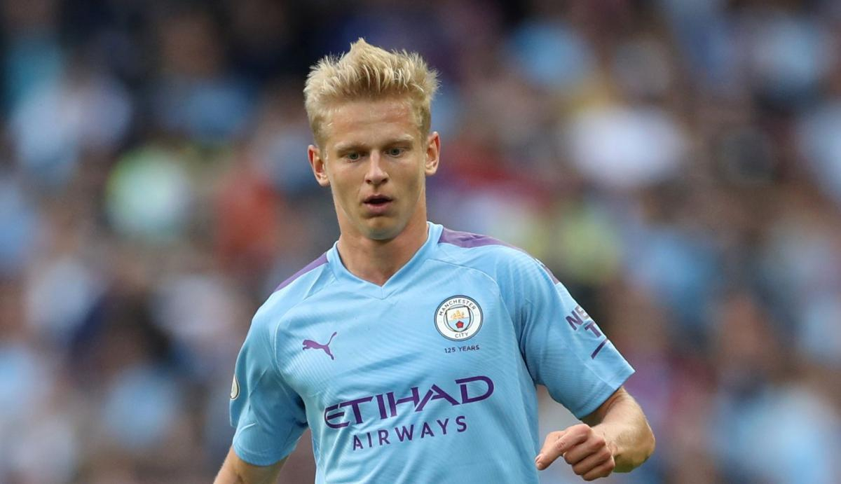 Зинченко не попал в заявку "МанСити" на матч чемпионата Англии