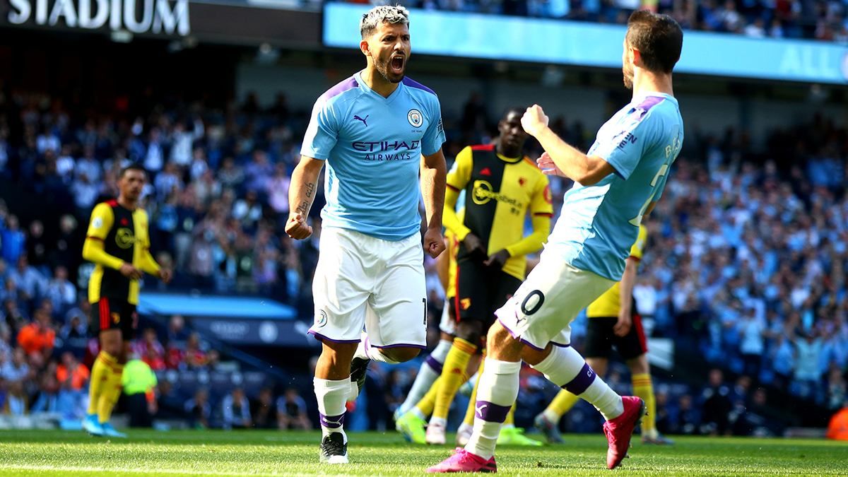 "Манчестер Сити" забил восемь голов "Уотфорду", Зинченко пропускал матч: видео