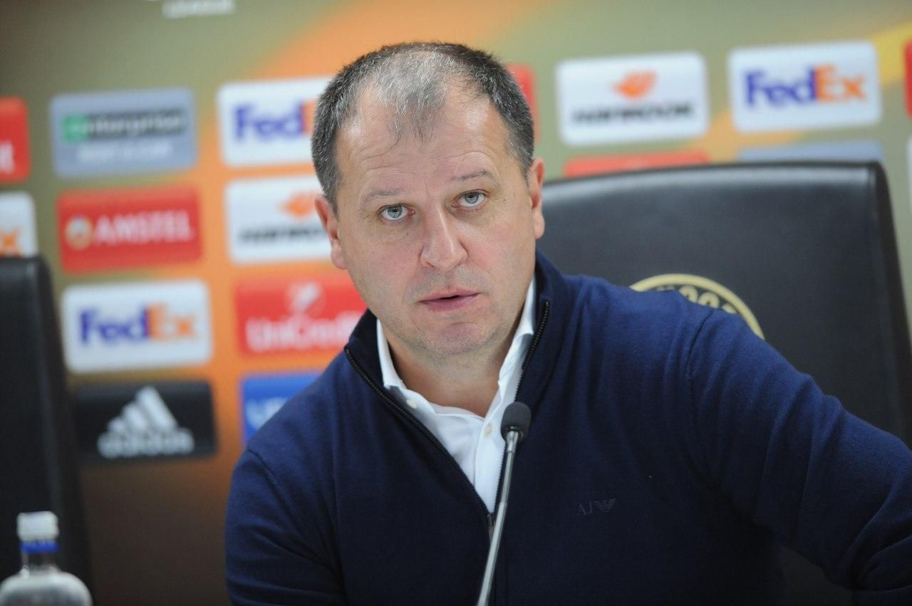 Екстренер "Зорі" Вернидуб анонсував нове місце роботи Екстренер "Зорі" Вернидуб анонсував нове місце роботи