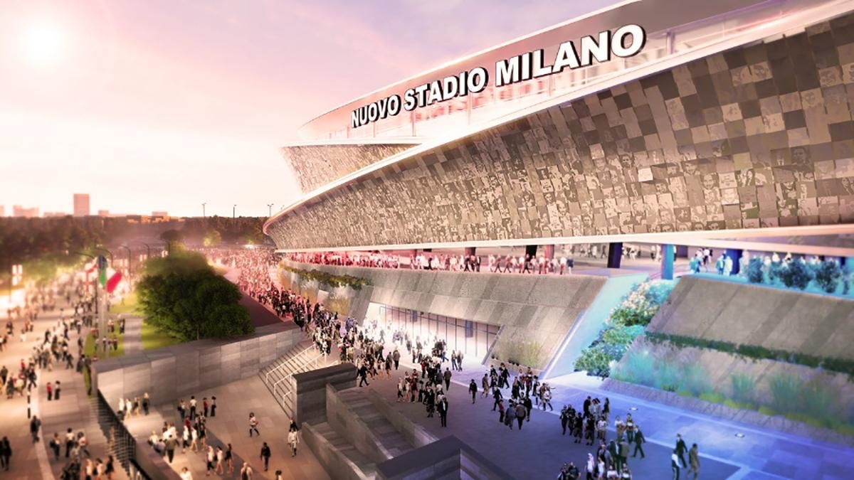 "Интер" и "Милан" представили два проекта нового стадиона: впечатляющие фото современных арен