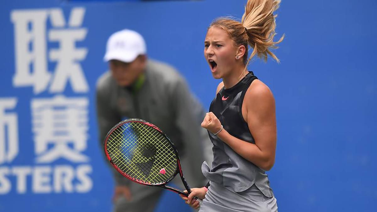 Марта Костюк вышла в полуфинал теннисного турнира ITF