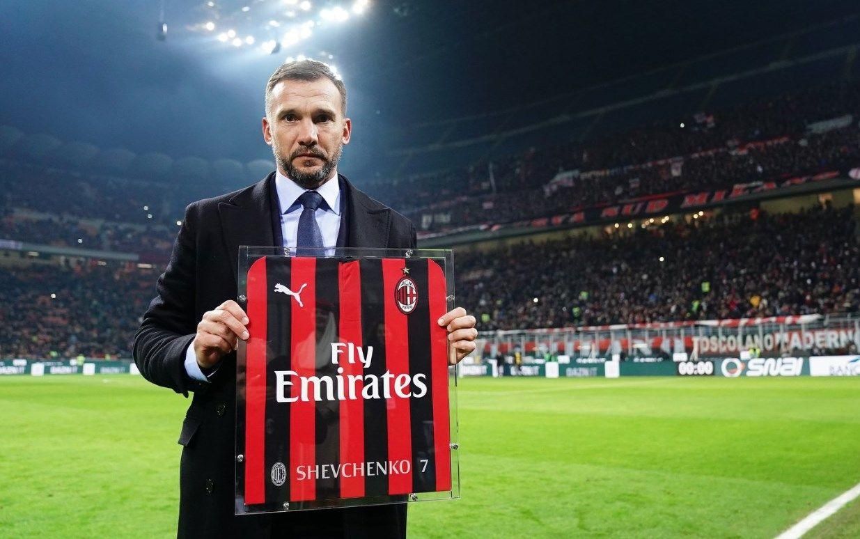 Шевченко відвідає Італію на тлі чуток про призначення на пост головного тренера "Мілану"