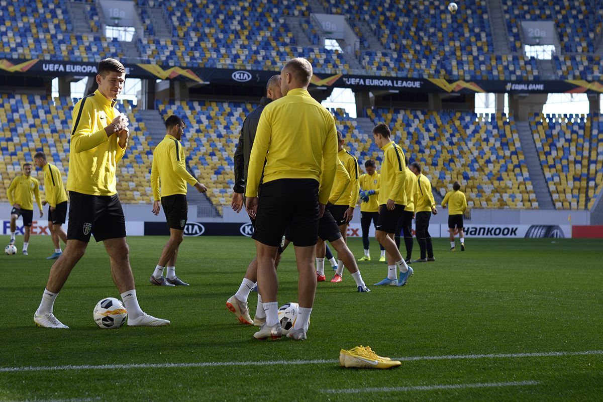 "Александрия" провела открытую тренировку во Львове: яркий фоторепортаж "Александрия" провела открытую тренировку во Львове: яркий фоторепортаж