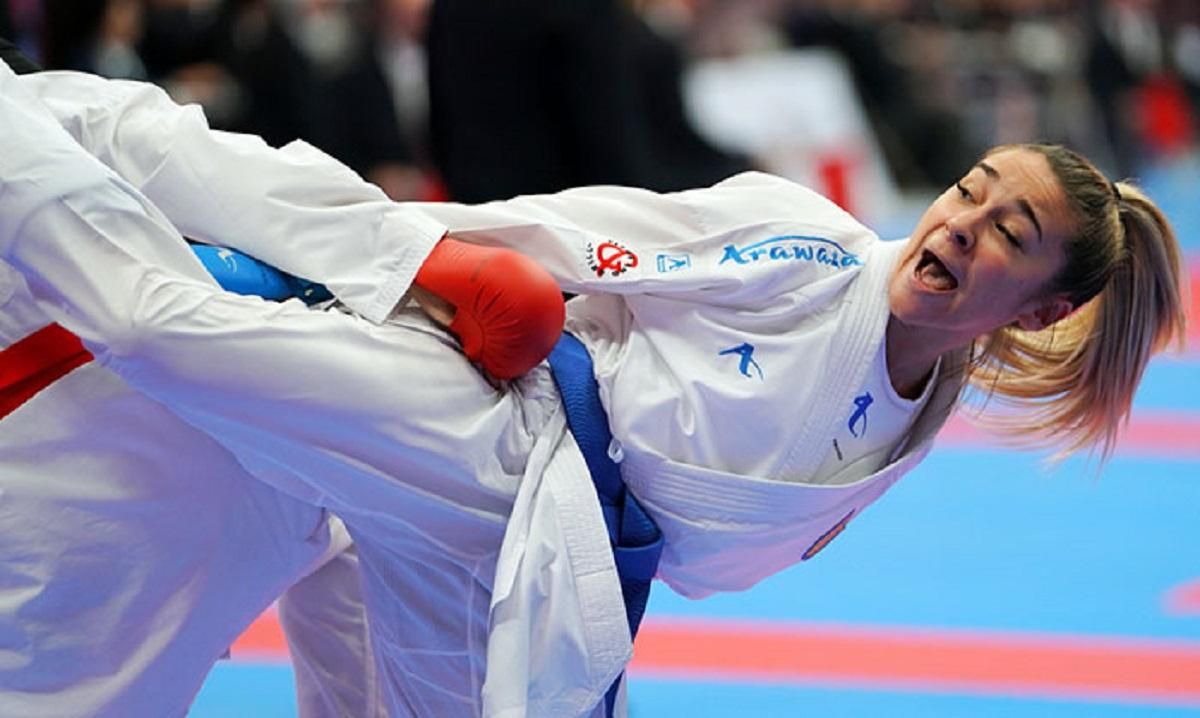 Український гімн в Москві: каратистка Терлюга здобула феєричну перемогу (відео) Український гімн в Москві: каратистка Терлюга здобула феєричну перемогу (відео)