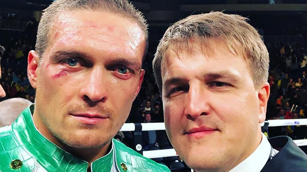 Служу народу Украины, – Усик пообщался с Зеленским после победы (видео) Служу народу Украины, – Усик пообщался с Зеленским после победы (видео)