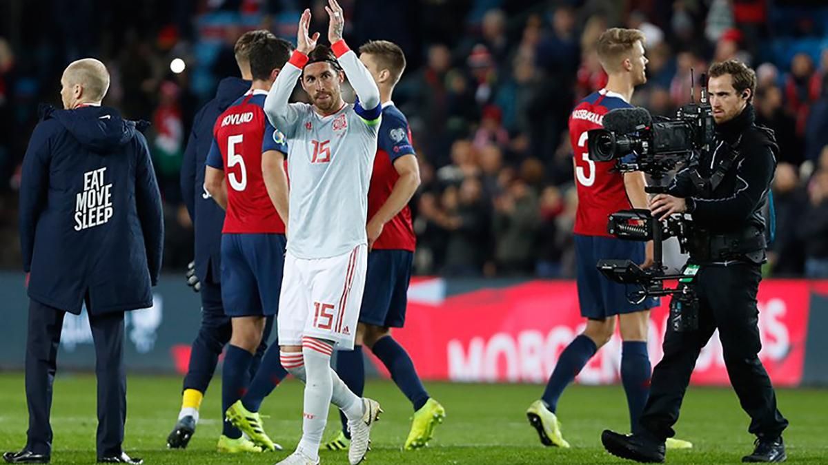 Сборная Испании опозорились в матче с Норвегией: видео
