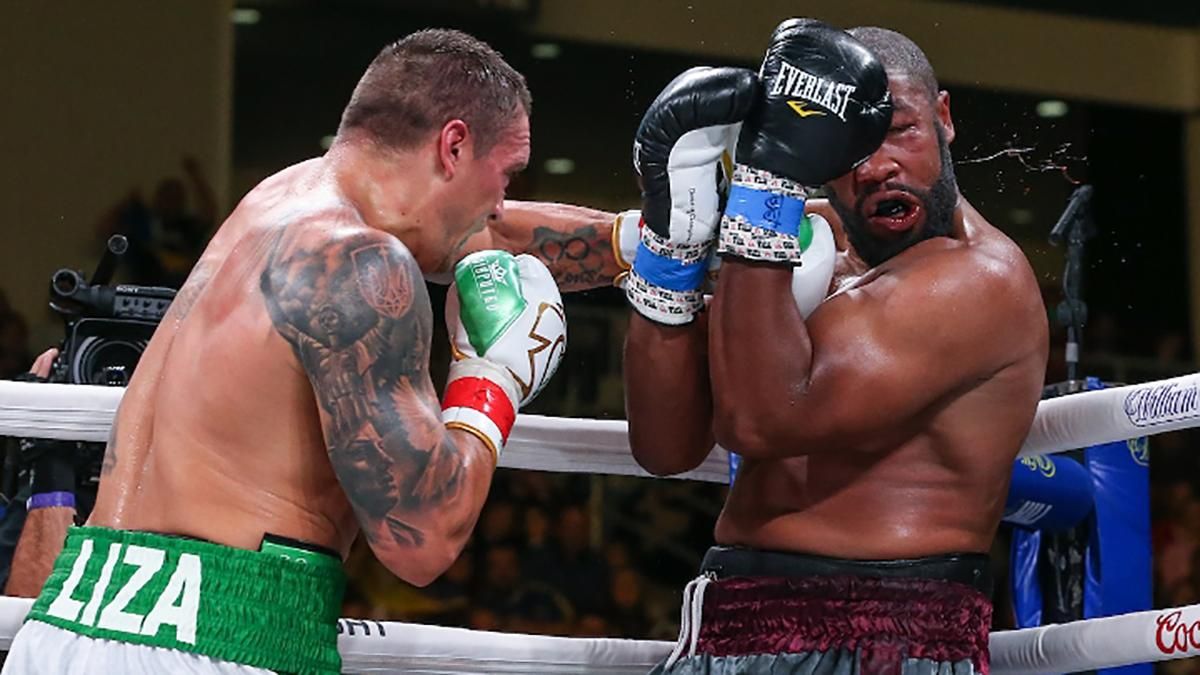 Сочные удары Усика и яркая поддержка от украинцев: фото из Чикаго Сочные удары Усика и яркая поддержка от украинцев: фото из Чикаго