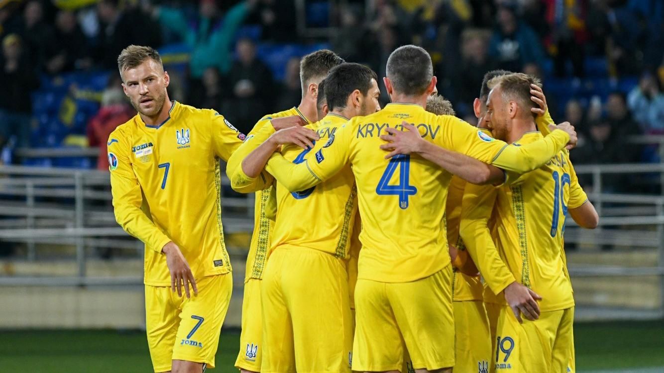 Украина – Португалия: стартовые составы команд