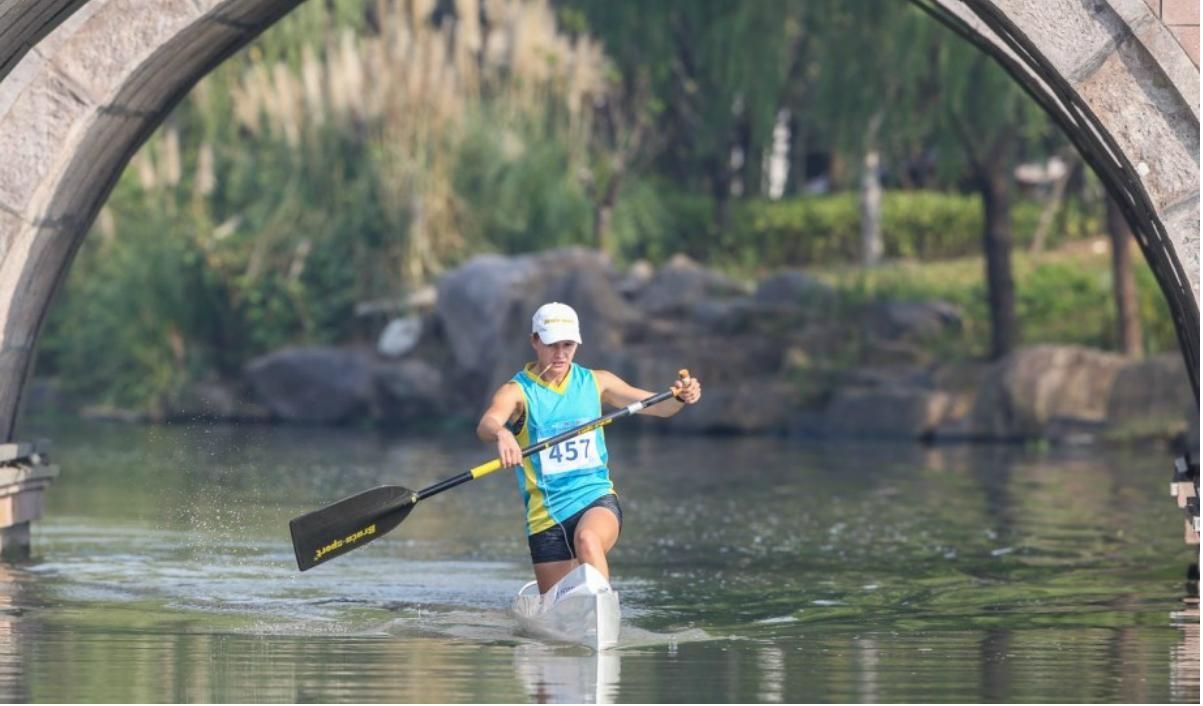 Українська каноїстка Людмила Бабак перемогла на чемпіонаті світу з марафону Українська каноїстка Людмила Бабак перемогла на чемпіонаті світу з марафону