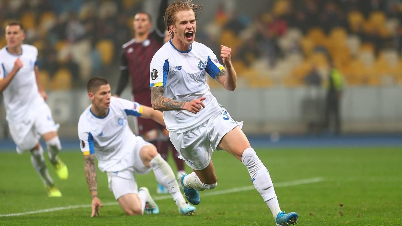 Два игрока сборной Украины попали в символическую команду недели в Лиге Европы