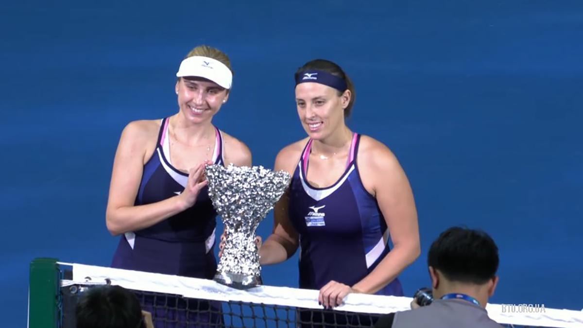 Украинка Людмила Киченок победила на WTA Elite Trophy в парном разряде