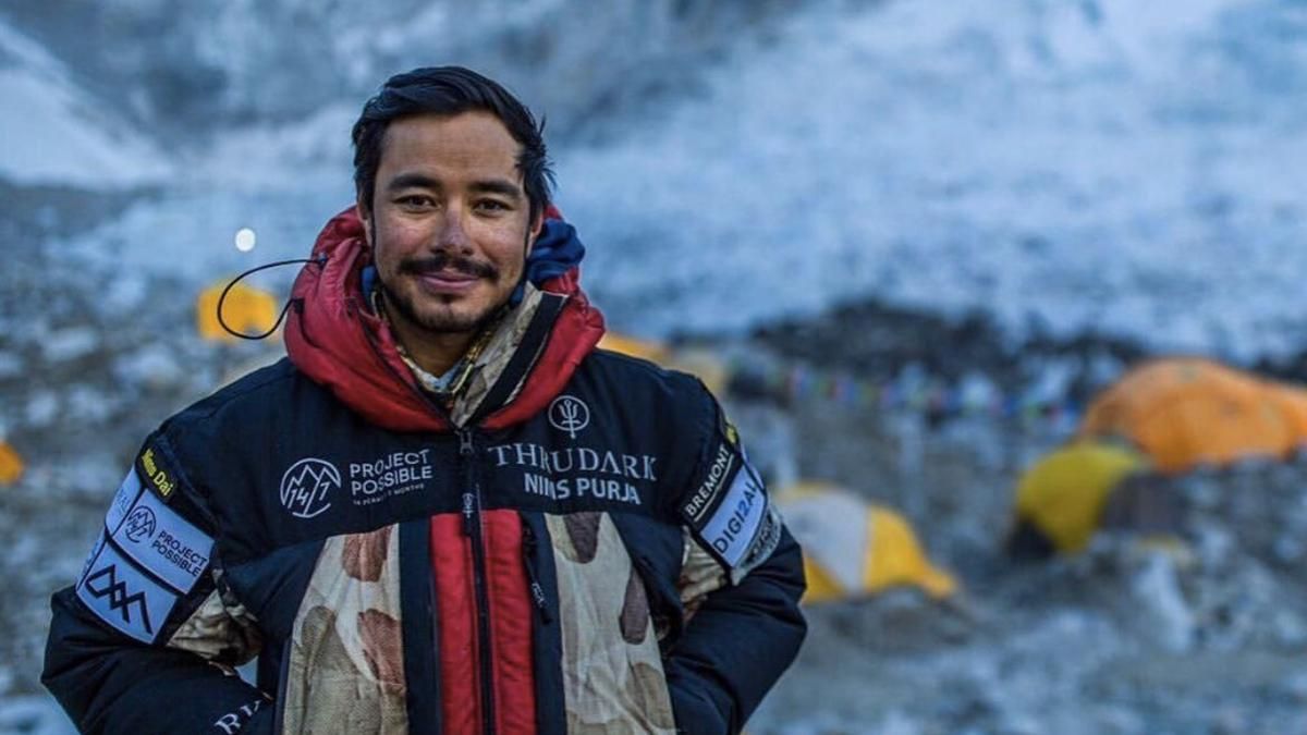 Нирмал Пуржа установил рекорд – альпинист покорил 14 гор мира 